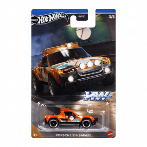 Тематична Машинка Hot Wheels Porsche 914 Safari Type 7 Speed Graphics 1:64 HRT06 Orange