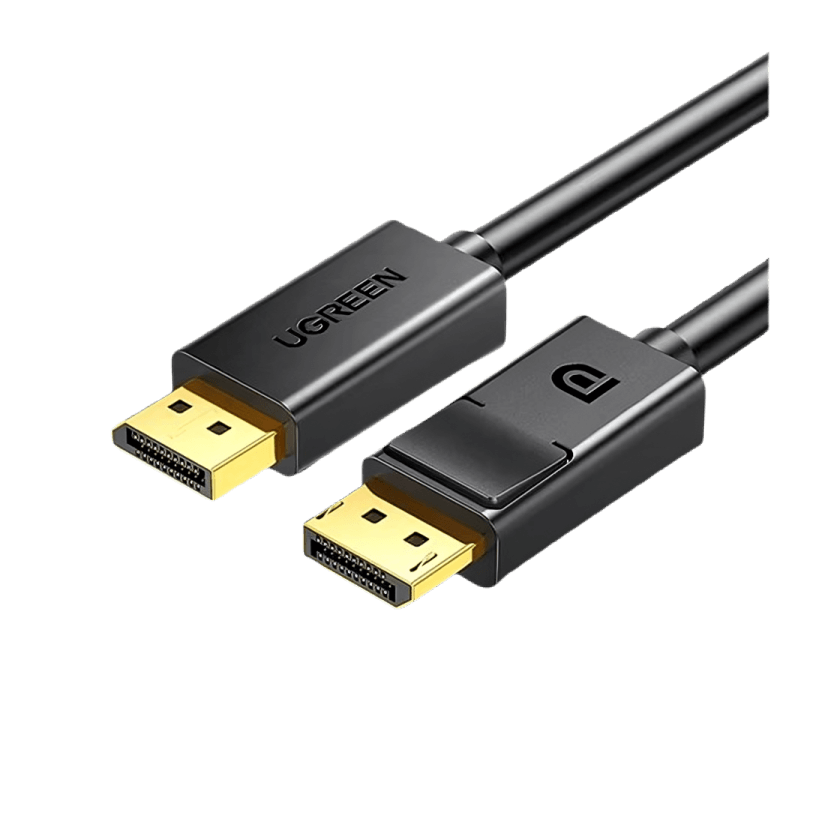 Кабель Ugreen Male to Male DP - DP Black 1.5m - Retromagaz