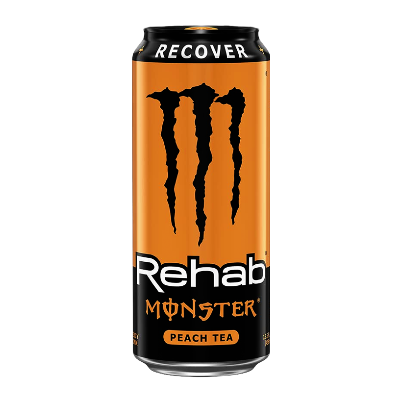 Напій Енергетичний Monster Energy Rehab Чай + Персик 500ml - Retromagaz