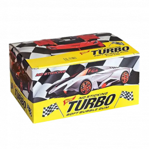 Жевательная Резинка ProGum Turbo Soft Buble Gum 450g 100шт - Retromagaz