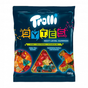 Конфеты Жевательные Trolli Bytes 150g - Retromagaz