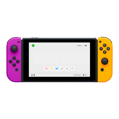 Консоль Nintendo Switch HAC-001(-01) 32GB Neon Purple Neon Orange Б/У Хороший - Retromagaz