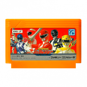 Игра Kyoryu Sentai Zyuranger (Power Rangers 2) 90х Японская Версия Только Картридж RMC Famicom Б/У