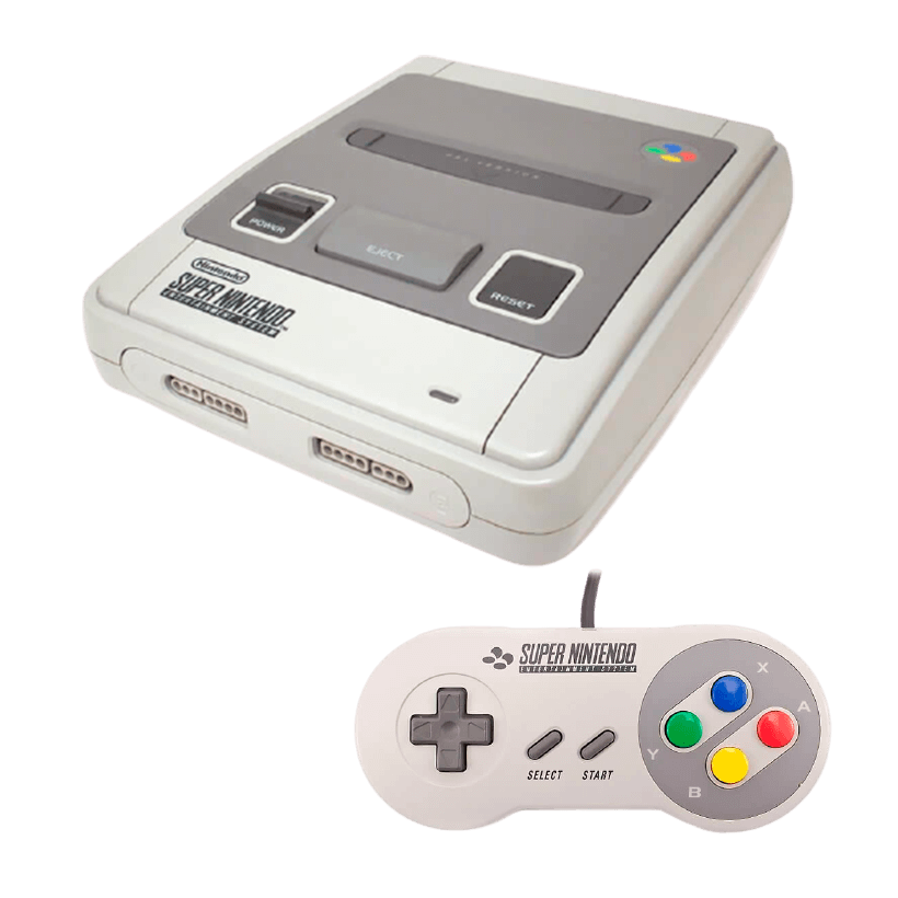 Консоль Стаціонарна Nintendo SNES (PAL) Grey Б\У Хороший - Retromagaz