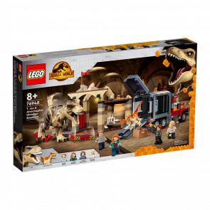 Набор Lego Jurassic World Побег Тираннозавра и Атроцираптора 76948 Новый - Retromagaz