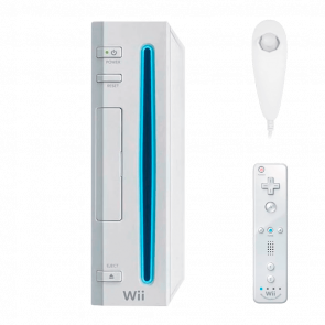 Набор Консоль Nintendo Wii FAT Europe 512MB White Б/У Хороший + Контролер Remote + Nunchuk - Retromagaz