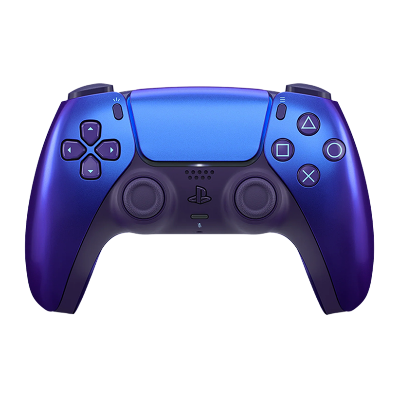 Геймпад Бездротовий Sony PlayStation 5 DualSense Chrome Indigo Б/У - Retromagaz