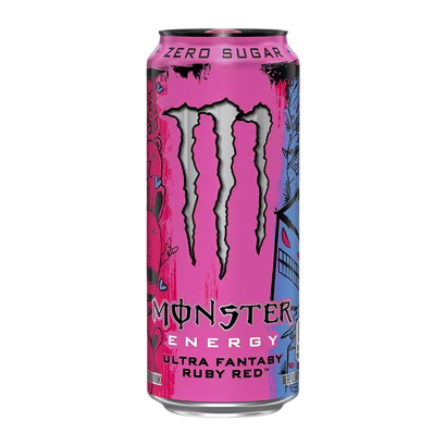 Напиток Энергетический Monster Energy Ruby Red Zero Sugar 500ml - Retromagaz