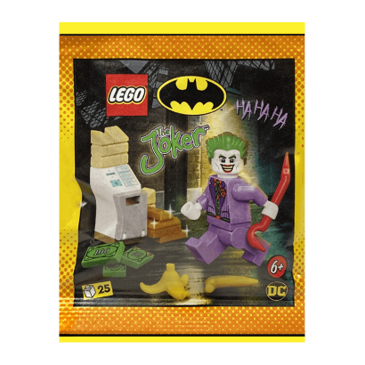 Конструктор Lego Фігурка The Joker With ATM Paper Bag Super Heroes 212405 sh0903 Новий - Retromagaz