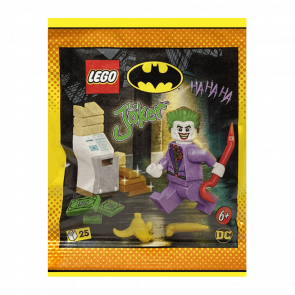 Конструктор Lego Фігурка The Joker With ATM Paper Bag Super Heroes 212405 sh0903 Новый - Retromagaz