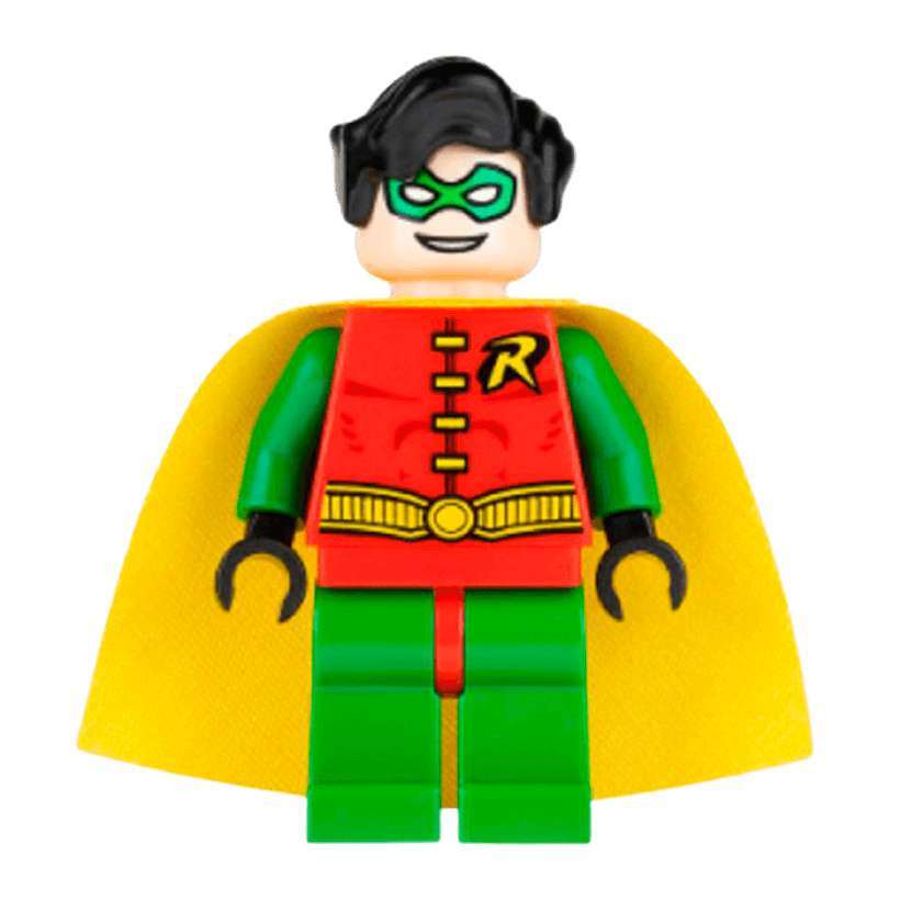 Фигурка Lego Super Heroes DC Robin bat009 1 Б/У Відмінное - Retromagaz