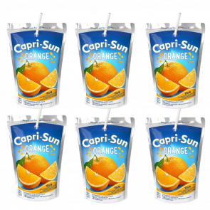 Набор Напиток Соковый Capri-Sun Orange 200ml 6шт - Retromagaz