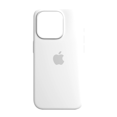 Чехол Силиконовый RMC Apple iPhone 15 Pro White - Retromagaz
