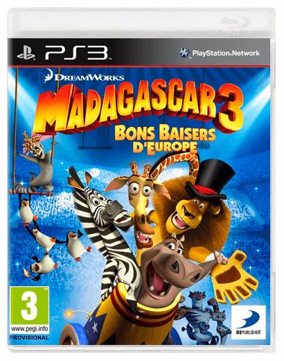 Игра Sony PlayStation 3 Madagascar 3: The Video Game Русские Субтитры Б/У Хороший - Retromagaz