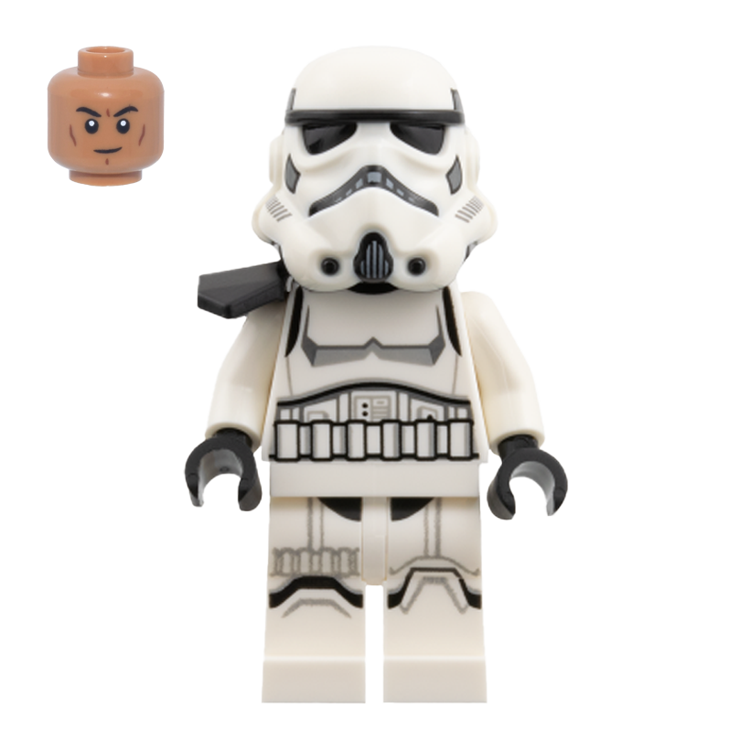 Фігурка Lego Імперія Imperial Stormtrooper Black Pauldron Star Wars sw1525 75447 Б/У - Retromagaz