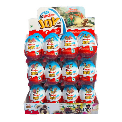 Набор Шоколадное Яйцо 24шт Kinder Joy For Boys 20g - Retromagaz
