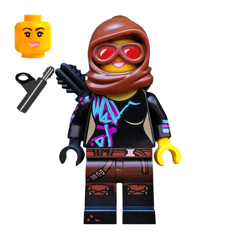 Фигурка Lego The Lego Movie Battle-Ready Lucy Cartoons tlm149 1 Б/У - Retromagaz