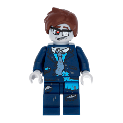 Фигурка Lego Collectible Minifigures Series 14 Zombie Businessman col223 1шт Б/У Хороший - Retromagaz