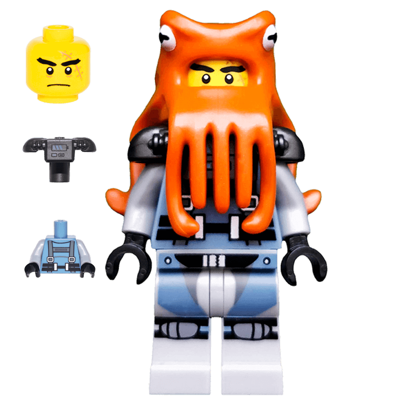 Фигурка Lego Другое Shark Army Octopus Ninjago coltlnm12 Б/У - Retromagaz