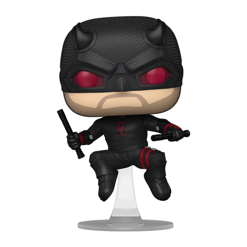Фігурка FUNKO POP! Шибайголова Daredevil Black Suit Born Again 107mm 1578 91849 - Retromagaz