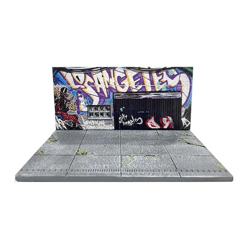Діорама American Diorama Street Art Diorama - LA Graffiti 1:64 AD-2424 Black - Retromagaz