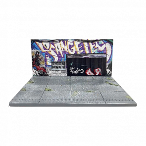 Диорама American Diorama Street Art Diorama - LA Graffiti 1:64 AD-2424 Black - Retromagaz