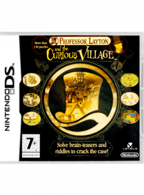 Игра Nintendo DS Professor Layton and the Curious Village Английская Версия Б/У