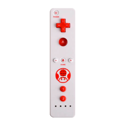 Контроллер Беспроводной RMC Wii Remote Plus Captain Toad Limited Edition White Blue Новый - Retromagaz