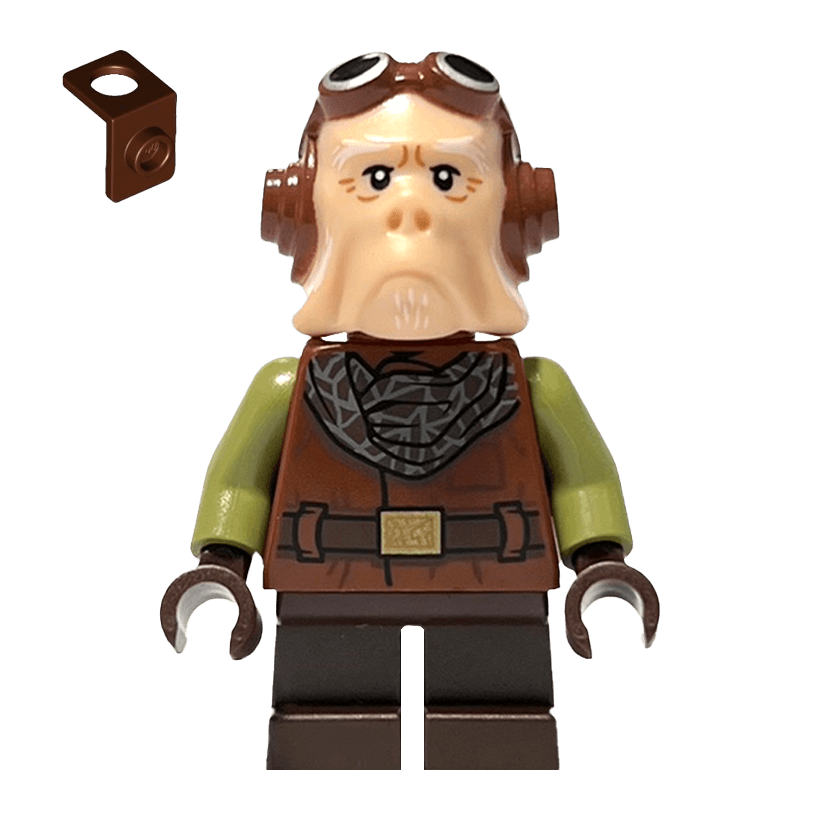 Фігурка Lego Інше Kuiil Backpack Star Wars sw1244 75331 Б/У - Retromagaz