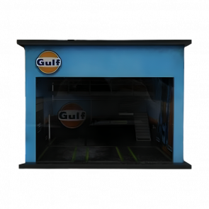 Диорама G-Fans Diorama with LED (Gulf Theme) 1:64 710019 Black - Retromagaz