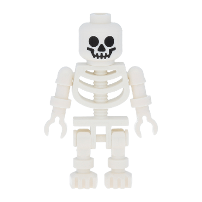 Фигурка Lego Castle Fantasy Era Skeleton with Standard Skull gen001 1 Б/У Отличное - Retromagaz