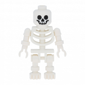 Фигурка Lego Castle Fantasy Era Skeleton with Standard Skull gen001 1 Б/У Отличное