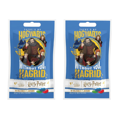 Набір Цукерки Жувальні 2шт Jelly Belly Harry Potter Hagrid Beans 10 Good Flavours 28g - Retromagaz