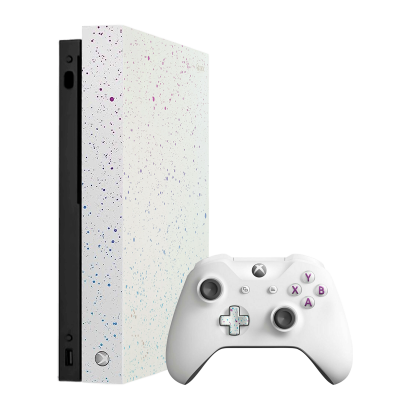 Консоль Microsoft Xbox One X Hyperspace Special Edition 1TB White Б/У - Retromagaz
