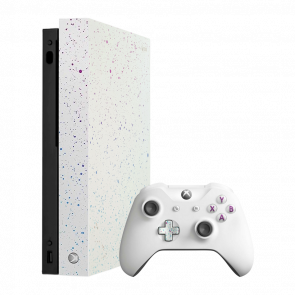 Консоль Microsoft Xbox One X Hyperspace Special Edition 1TB White Б/У - Retromagaz