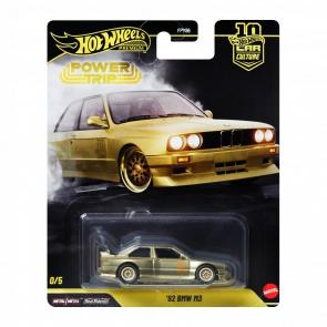 Машинка Premium Hot Wheels '92 BMW M3 Power Trip 1:64 JKF32 Gold - Retromagaz