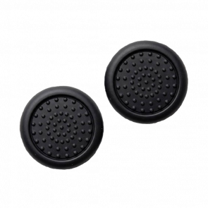 Накладки на Стики 2шт RMC PlayStation 5 4 3 2 1 Xbox Series One 360 Switch2 Black - Retromagaz