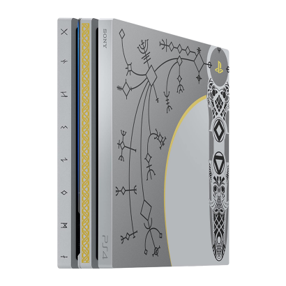 Консоль Sony PlayStation 4 Pro CUH-70-71xx God of War Limited Edition 1TB Grey Без Геймпада Б/У - Retromagaz