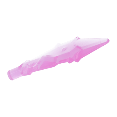 Оружие Lego Меч Blade with Bar Crystal Shard Ninjago 79985 6365680 Trans-Dark Pink 4шт Б/У - Retromagaz