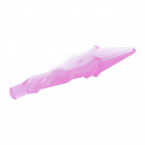 Зброя Lego Меч Blade with Bar Crystal Shard Ninjago 79985 6365680 Trans-Dark Pink 4шт Б/У - Retromagaz