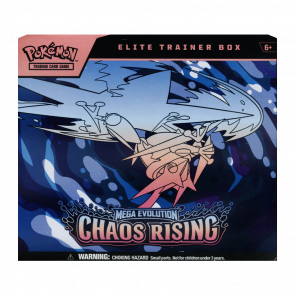 Картки Колекційна Гра Pokemon Mega Evolution Chaos Rising - Elite Trainer Box - Retromagaz