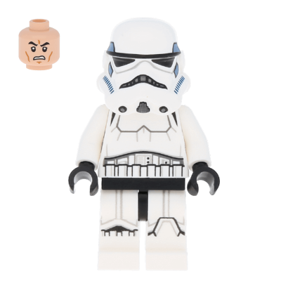 Фигурка Lego Stormtrooper Printed Legs Dark Blue Helmet Vents Star Wars Империя sw0585 Новый - Retromagaz