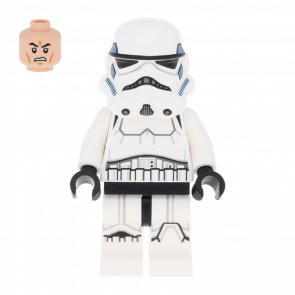 Фігурка Lego Stormtrooper Printed Legs Dark Blue Helmet Vents Star Wars Імперія sw0585 Новий