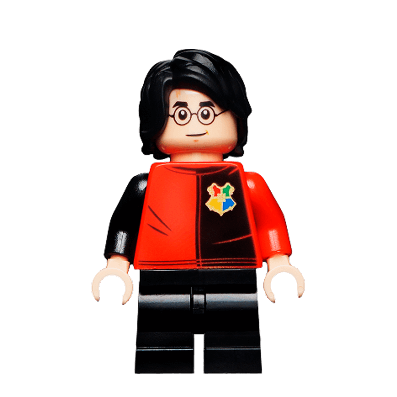Фігурка Lego Harry Potter Tournament Uniform Paneled Shirt Films hp195 Б/У - Retromagaz