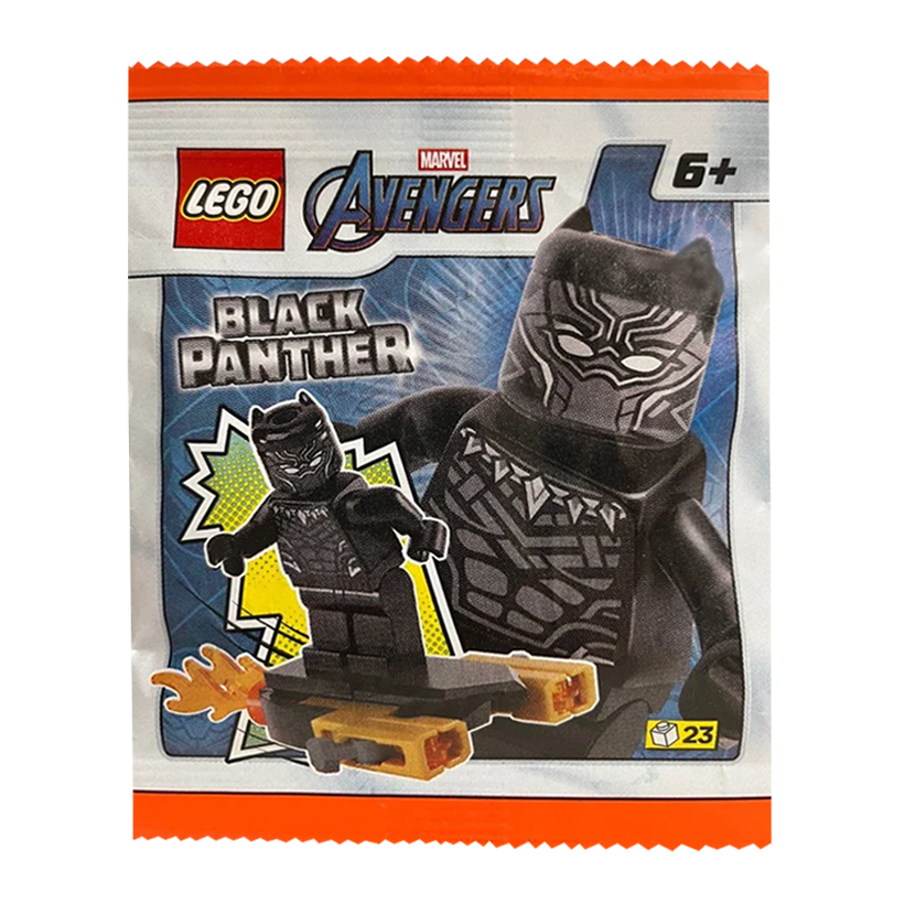 Конструктор Lego Фигурка Avengers: Black Panther Paper Bag Super Heroes L0002276 Новый - Retromagaz