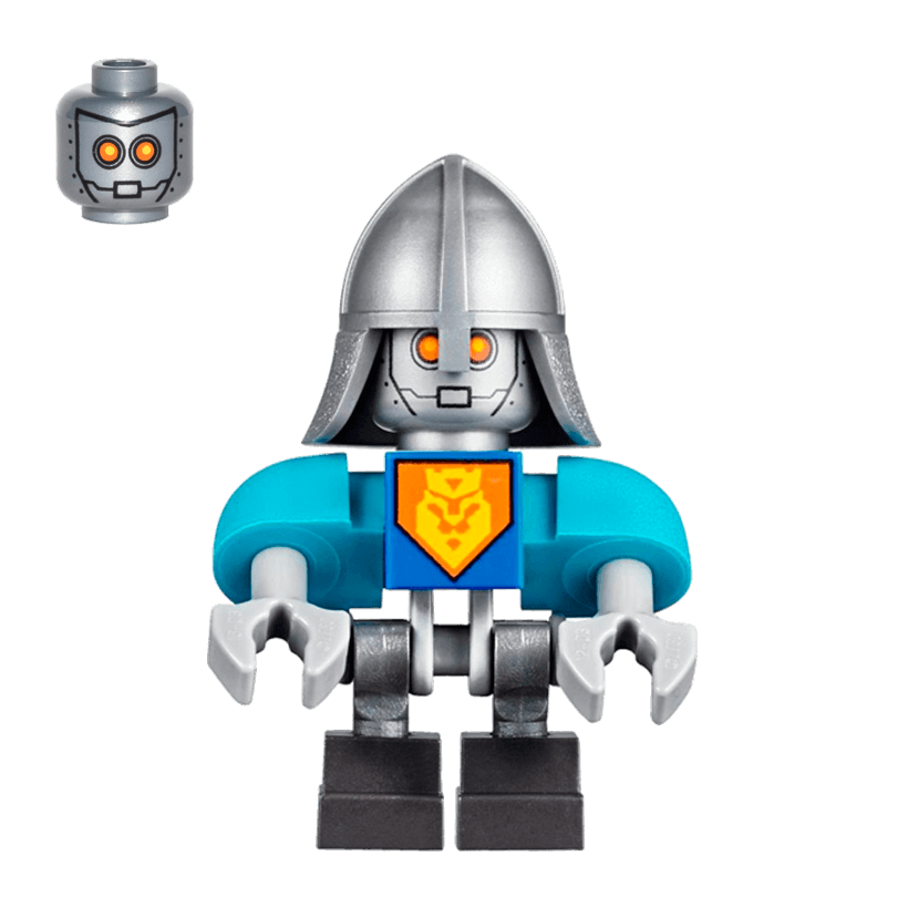 Фигурка Lego Denizens of Knighton King's Bot Nexo Knights nex015 1 Б/У - Retromagaz