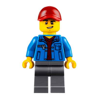 Фігурка Lego 973pb1558 Truck Driver City People cty0800 Б/У - Retromagaz