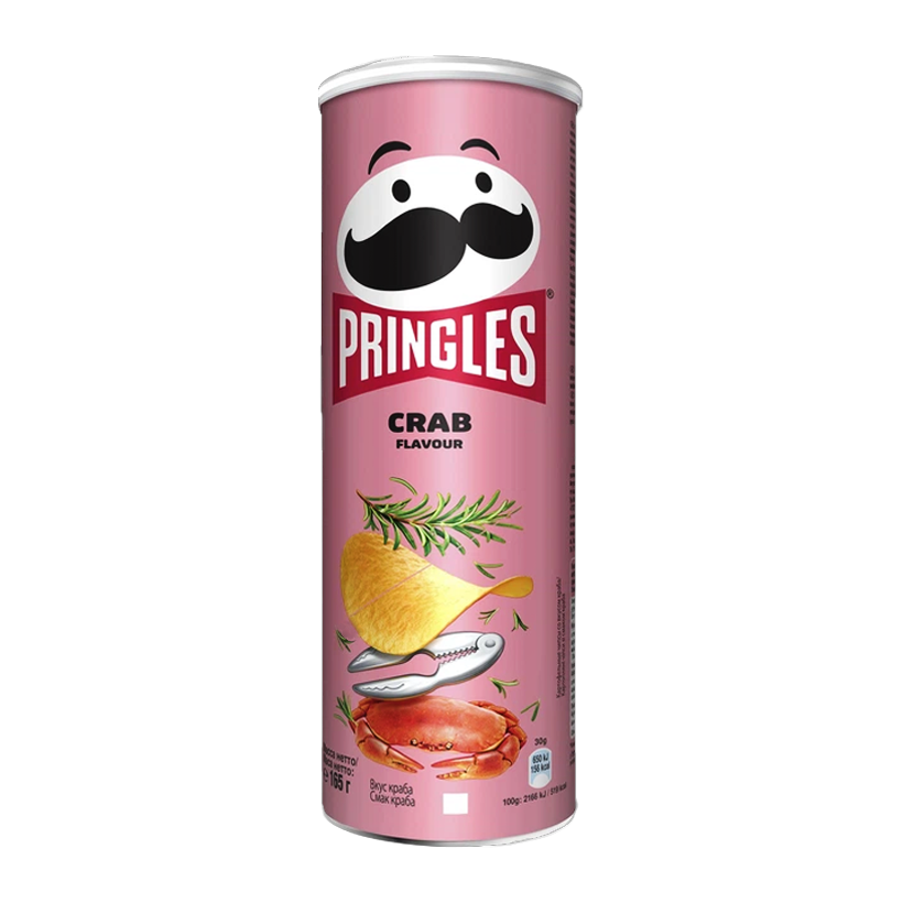Чипсы Pringles Crab 165g - Retromagaz