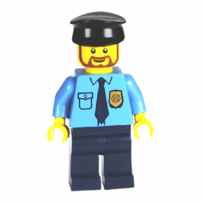 Lego Фигурка City Полицейский 4 cty0289 1 Ориг Б/У О