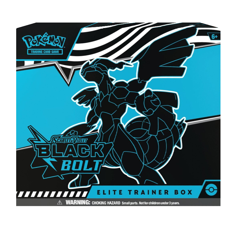 Картки Колекційна Гра Pokemon Scarlet & Violet Black Bolt - Elite Trainer Box - Retromagaz